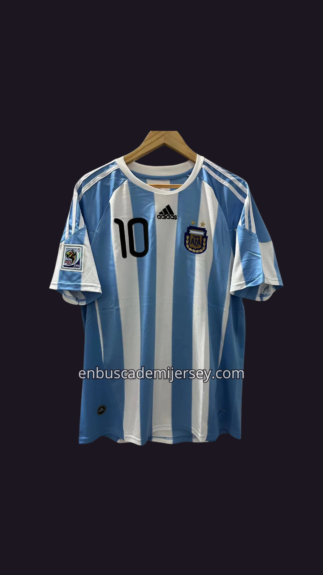 JERSEY LOCAL ARGENTINA 2010