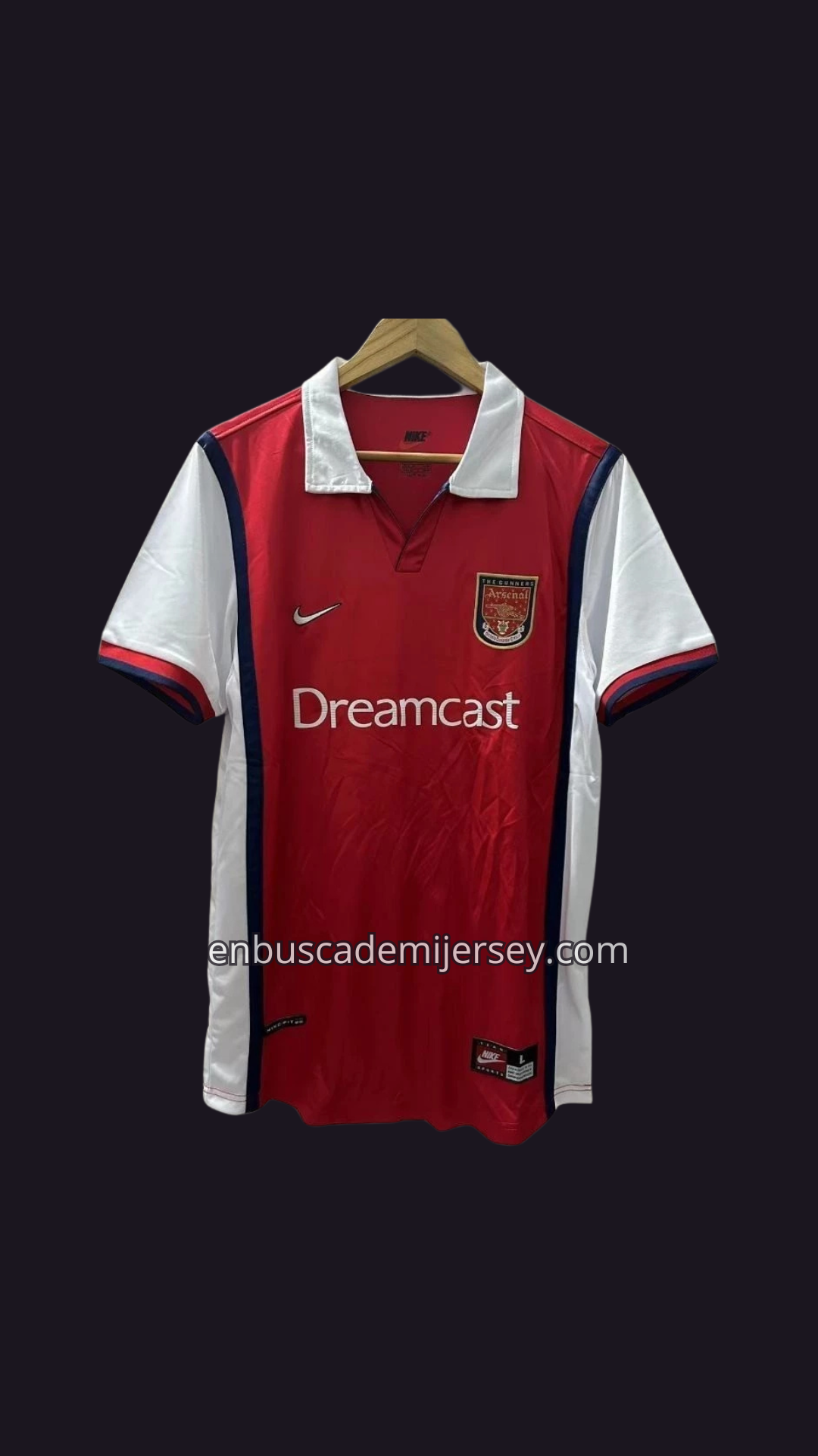 JERSEY LOCAL ARSENAL 1999 - Image 2