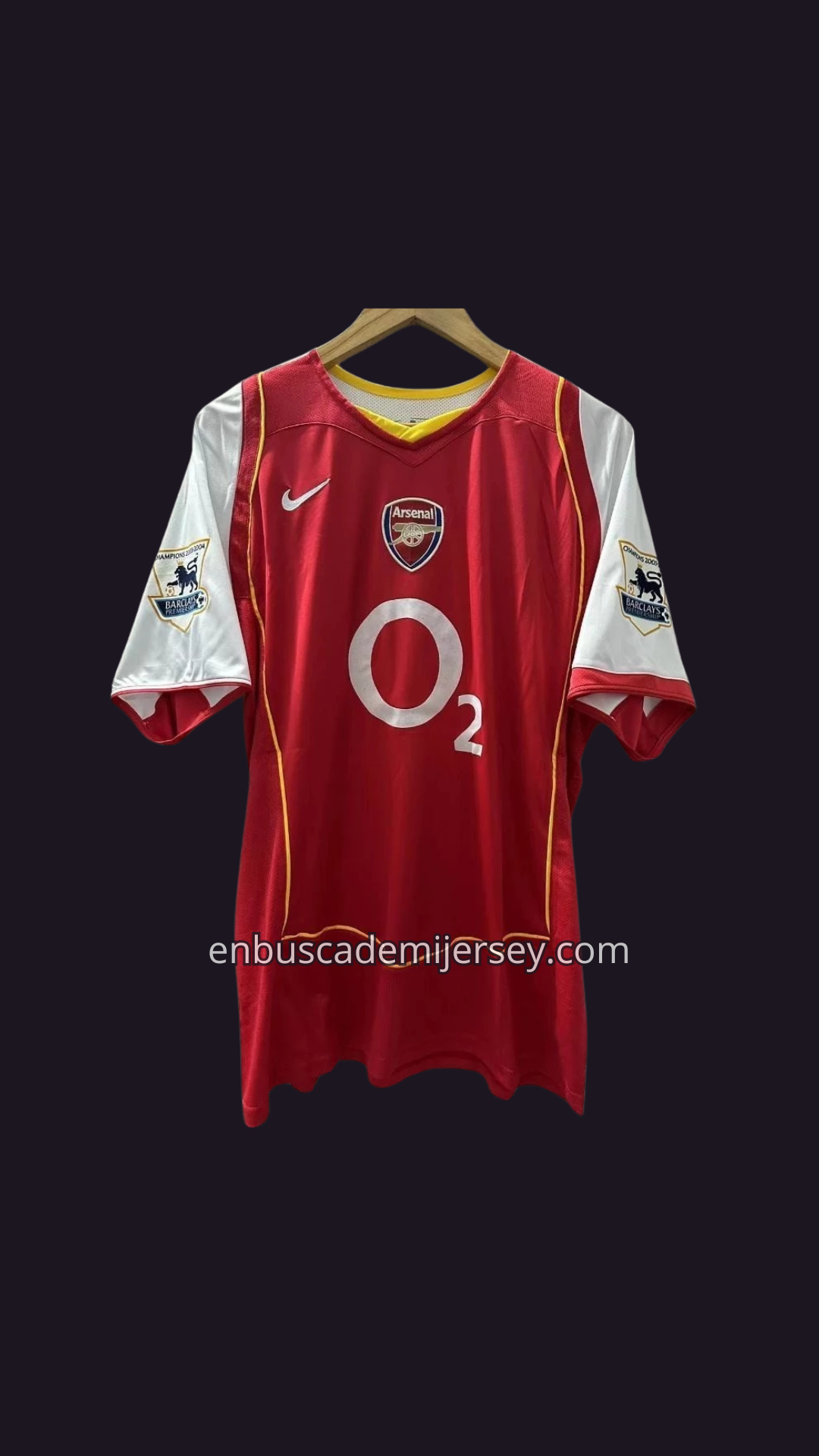 JERSEY LOCAL ARSENAL 2004 - Image 2