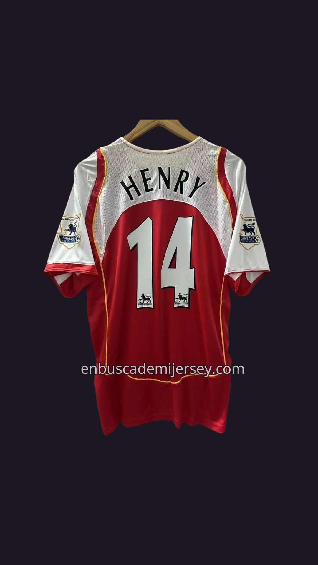 JERSEY LOCAL ARSENAL 2004
