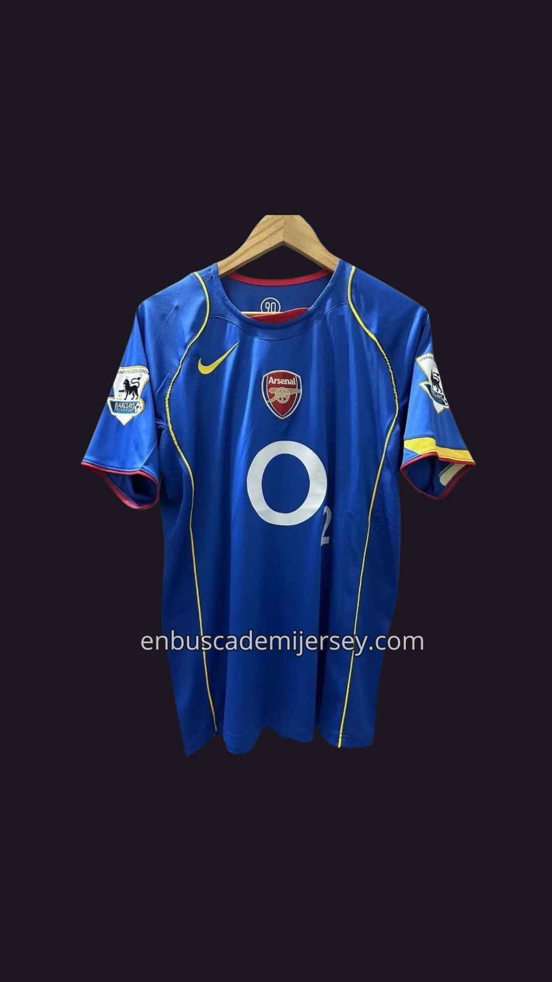 JERSEY VISITA ARSENAL 2004 - Image 2