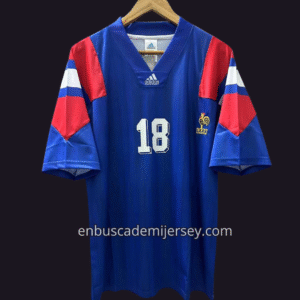 JERSEY LOCAL FRANCIA 1992
