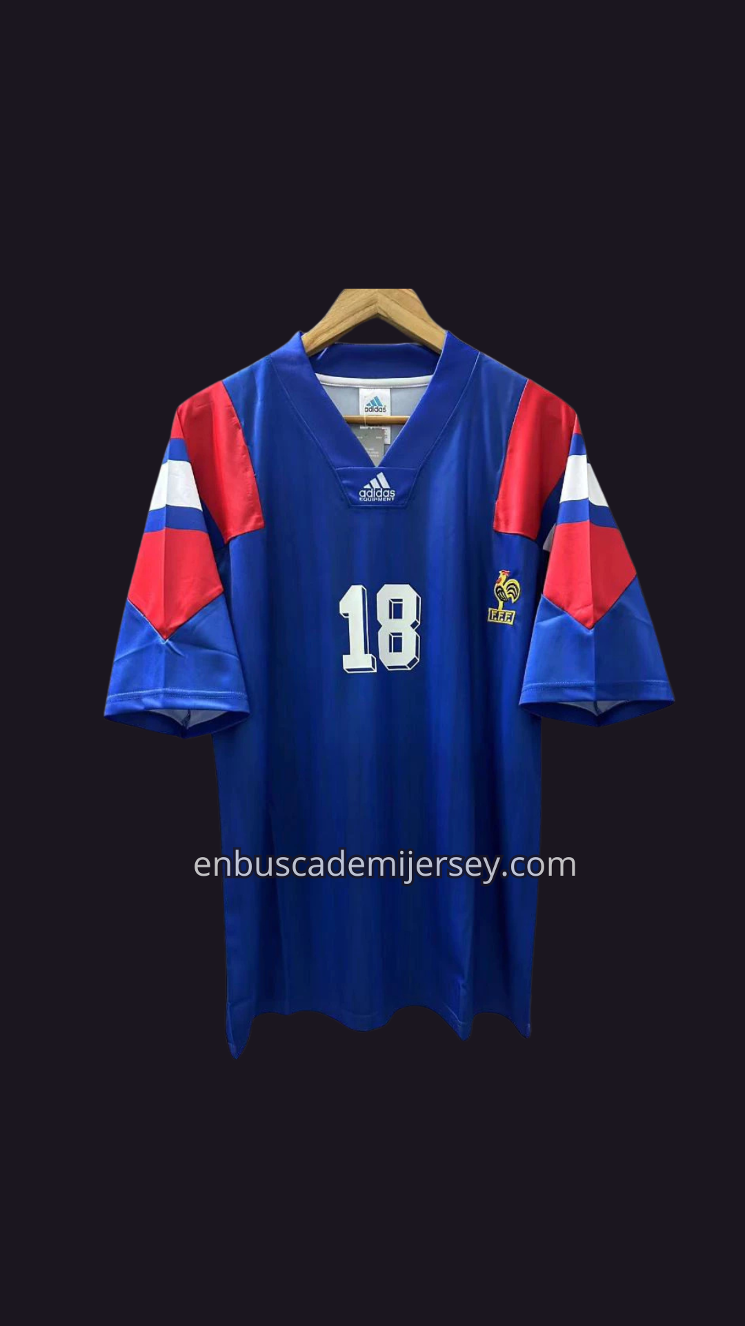 JERSEY LOCAL FRANCIA 1992
