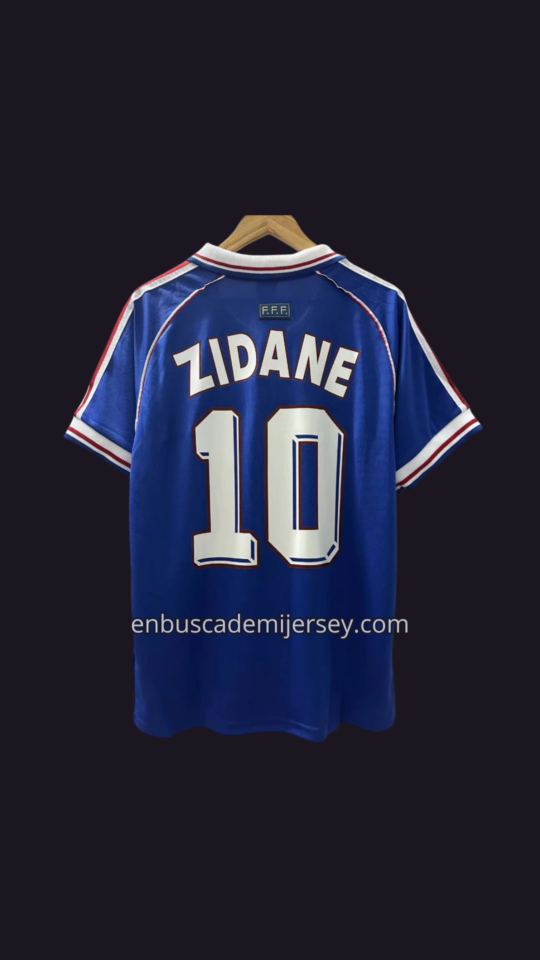 JERSEY LOCAL FRANCIA 1998 - Image 2