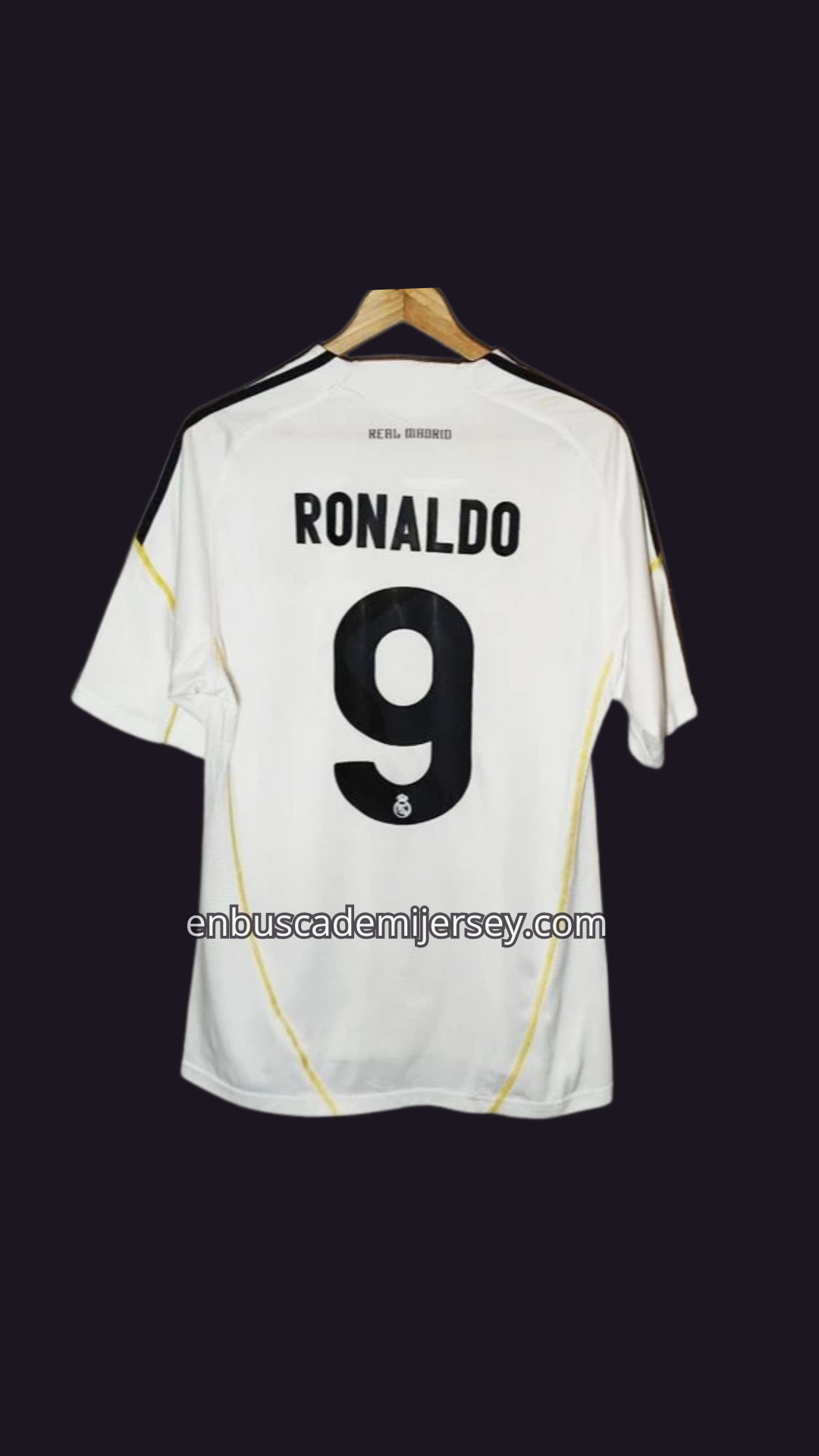 JERSEY LOCAL REAL MADRID 2009