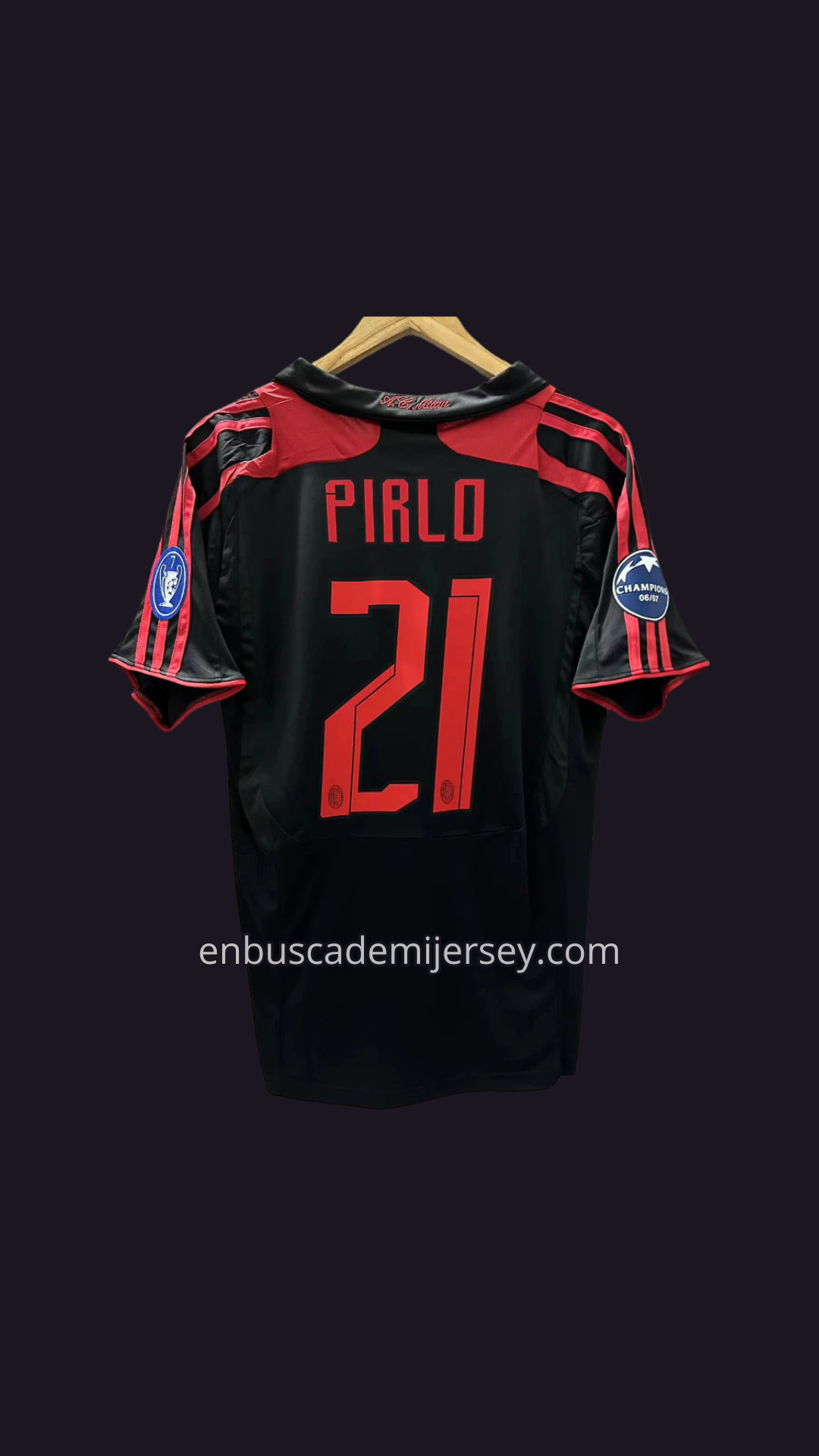 JERSEY VISITA AC MILAN 2008