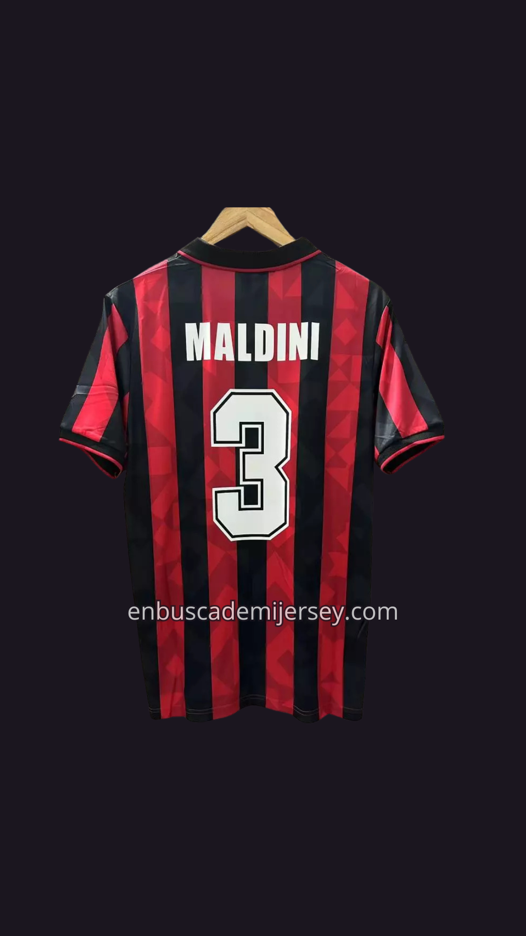 JERSEY LOCAL AC MILAN 1993