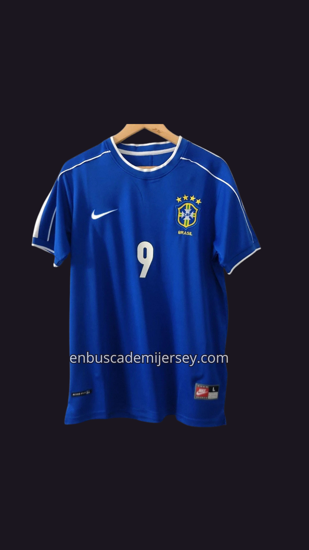 JERSEY VISITA BRASIL 1998
