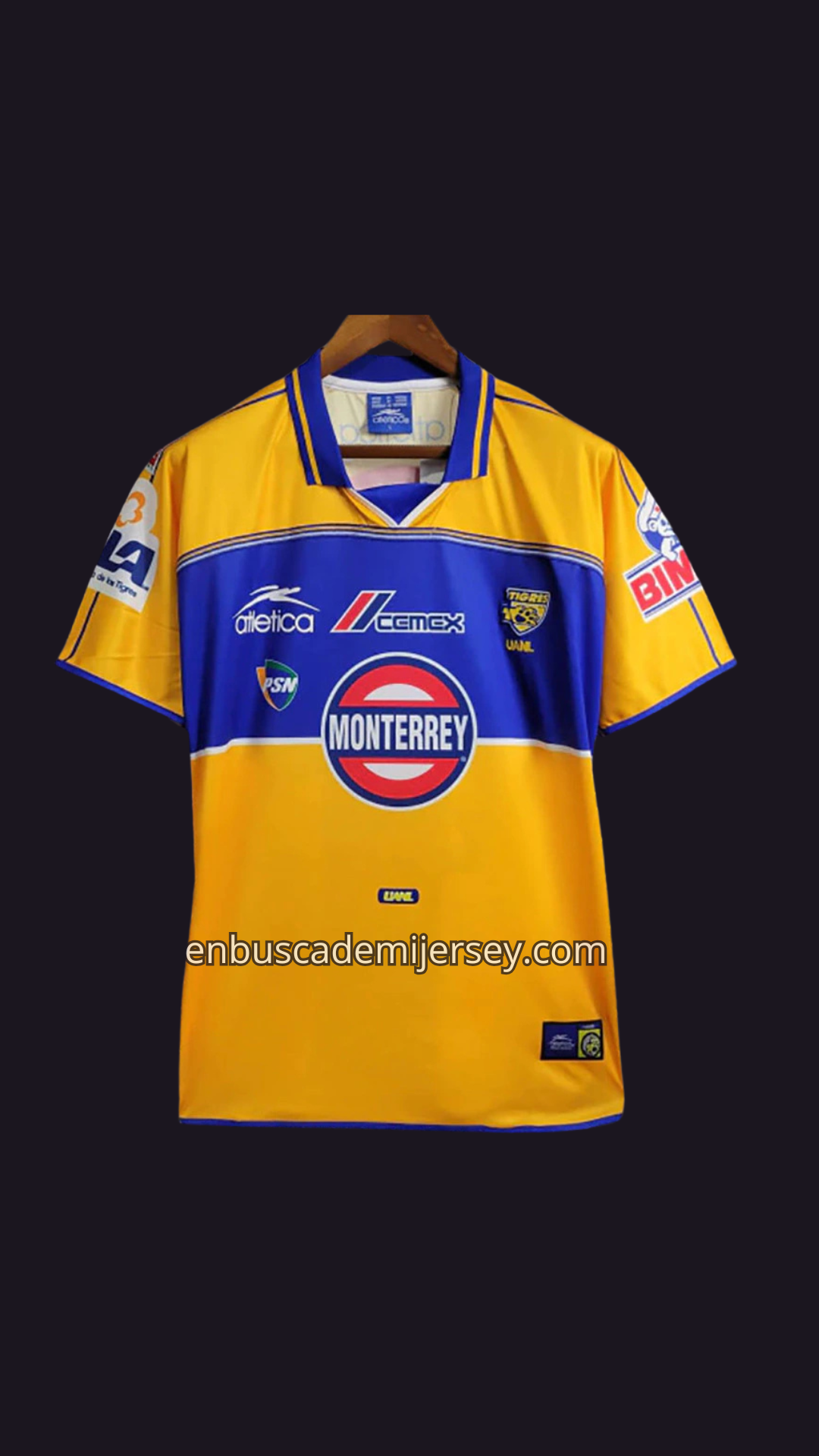 JERSEY LOCAL TIGRES 2000