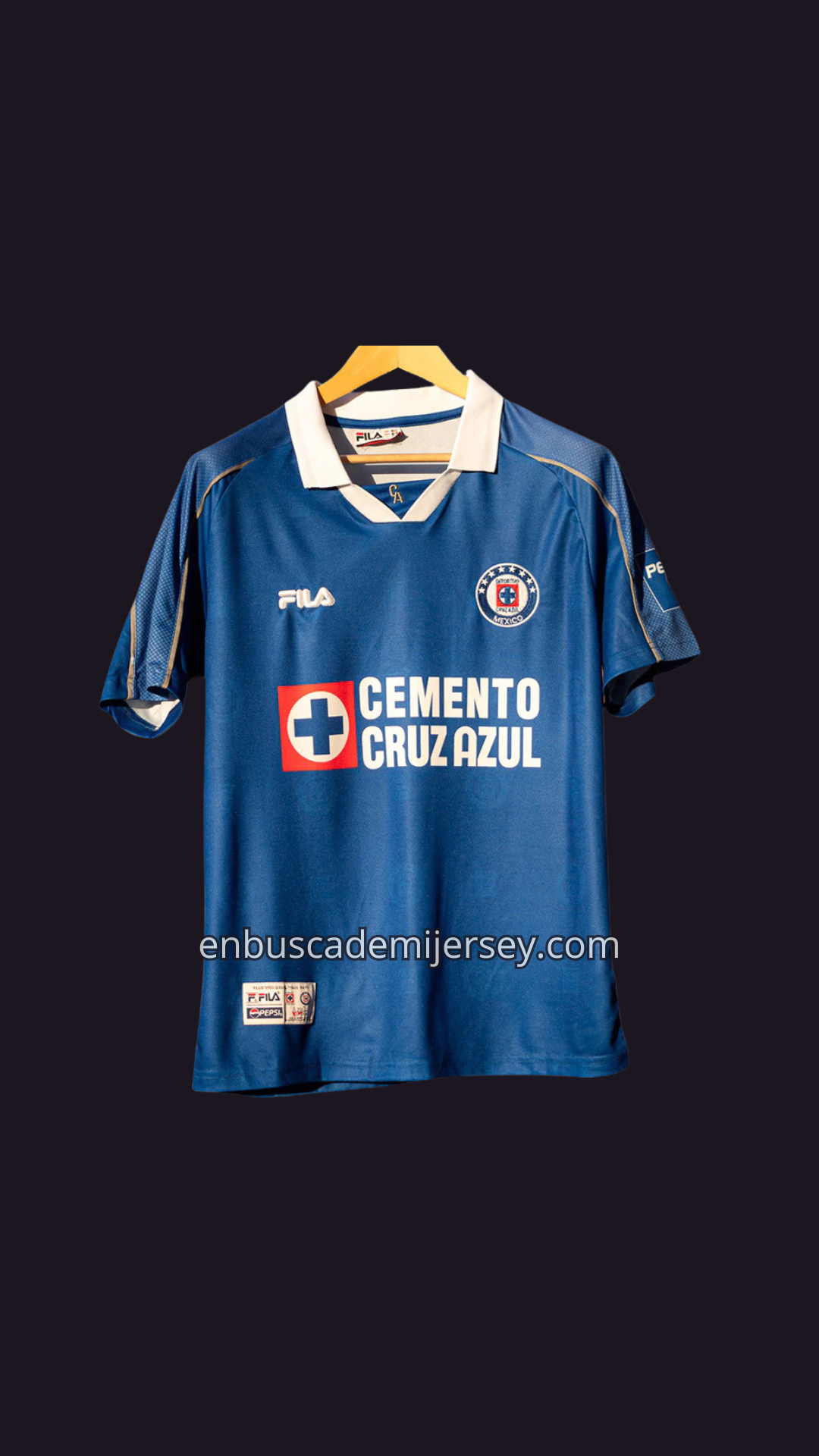 JERSEY LOCAL CRUZ AZUL 2002 - Image 2