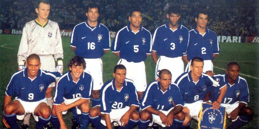 JERSEY VISITA BRASIL 1998 - Image 4