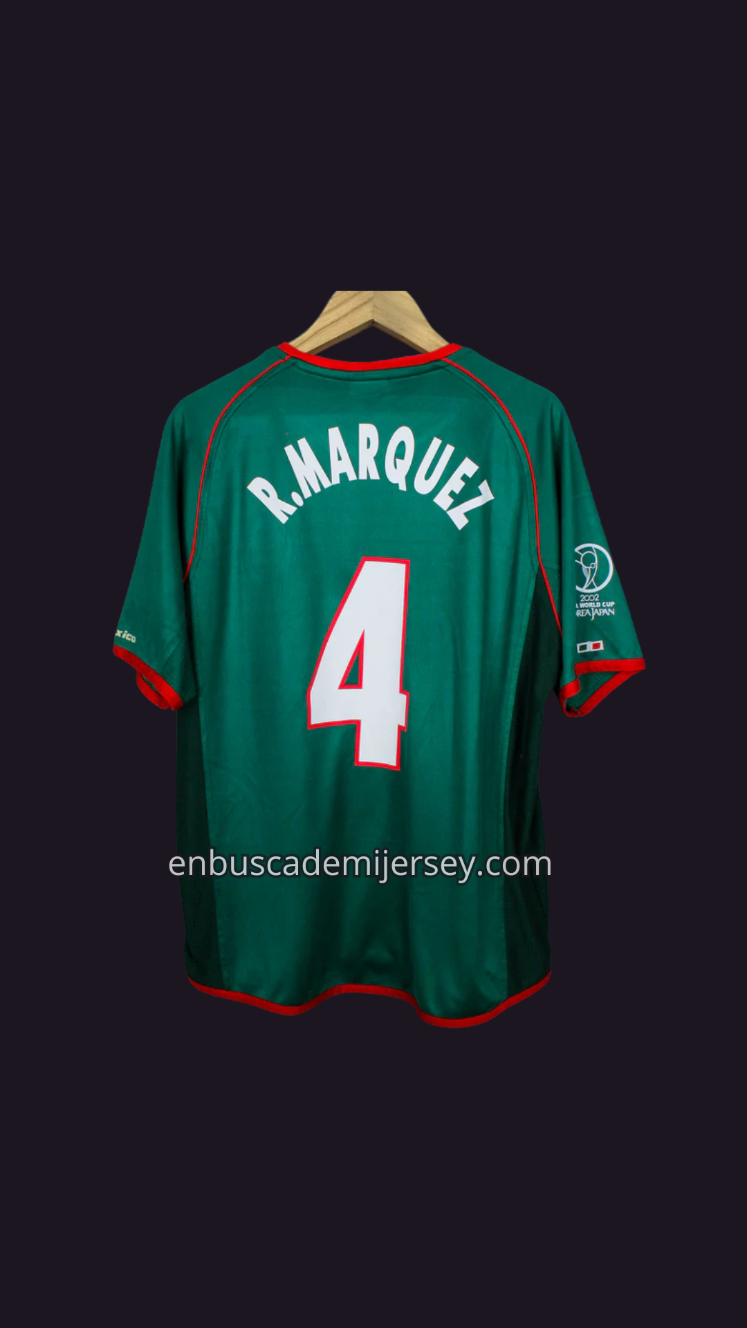 JERSEY LOCAL MEXICO 2002 - Image 2