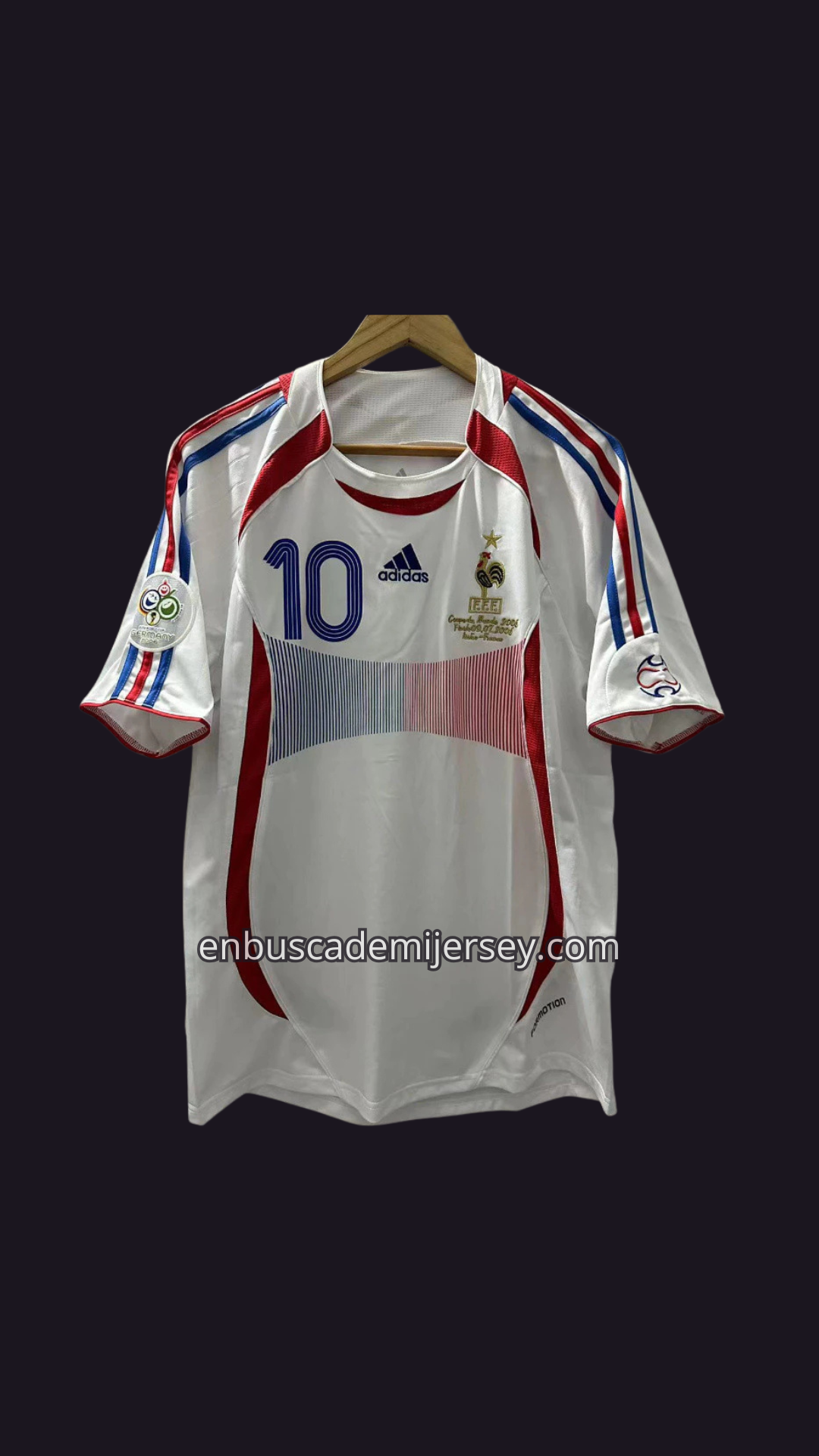 JERSEY VISITA FRANCIA 2006