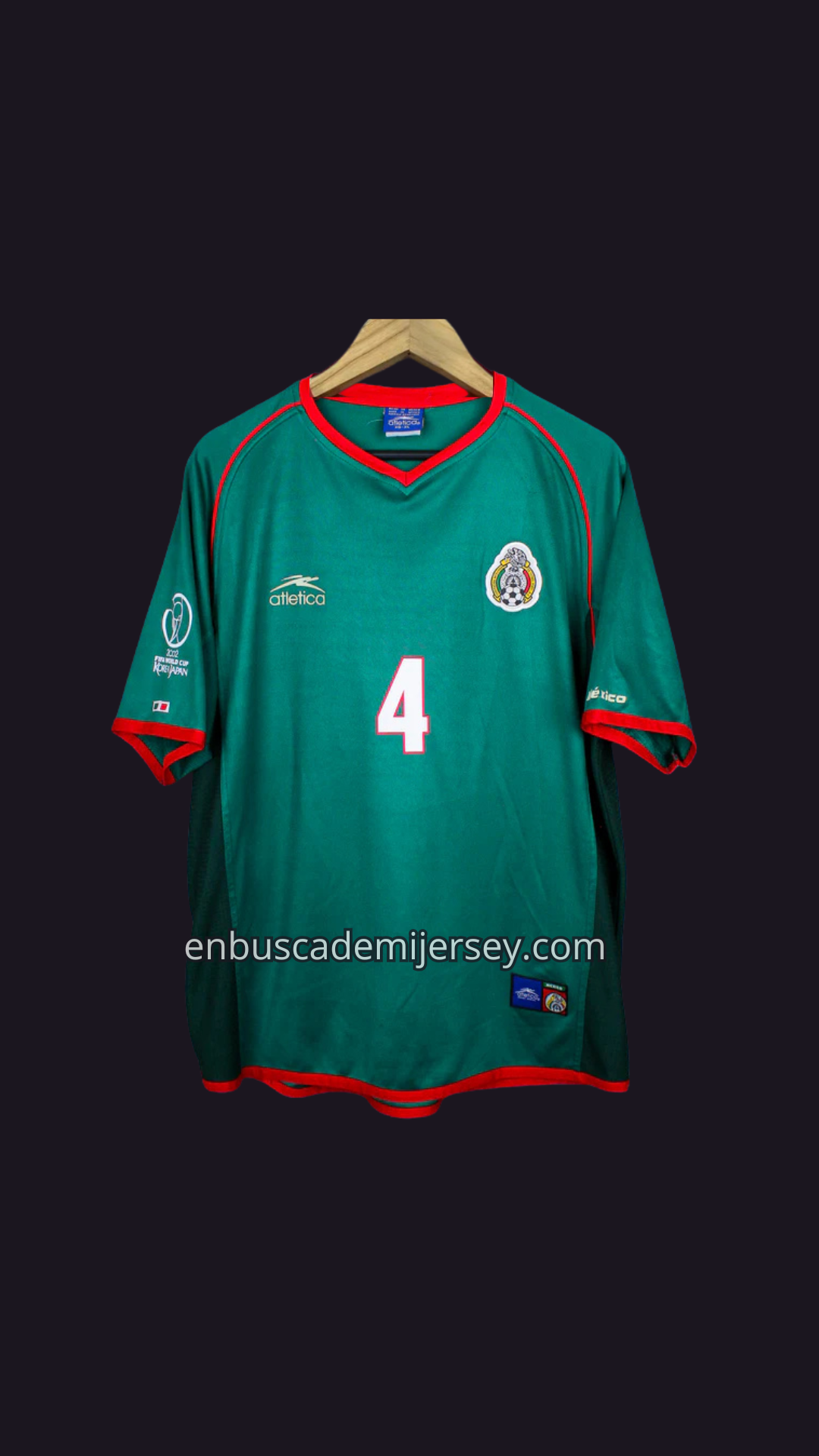 JERSEY LOCAL MEXICO 2002