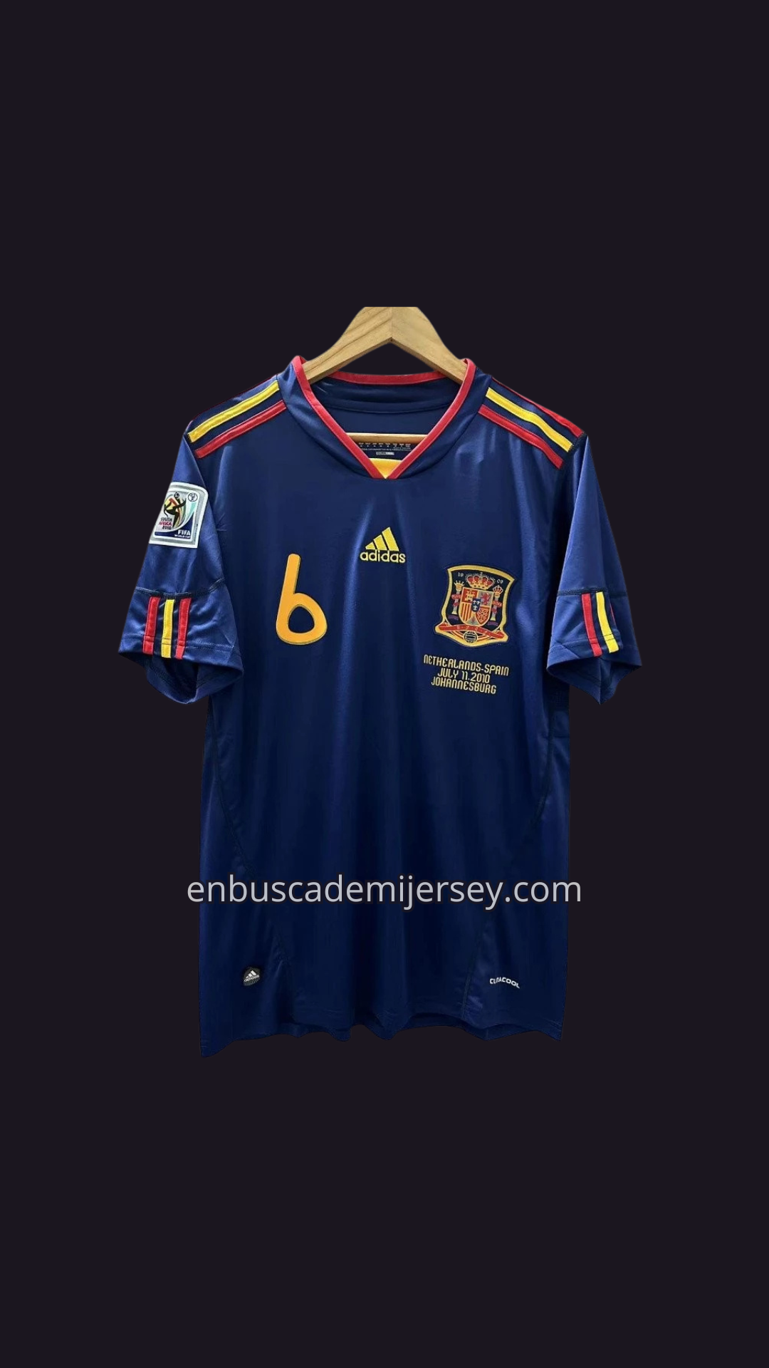 JERSEY VISITA ESPAÑA 2010