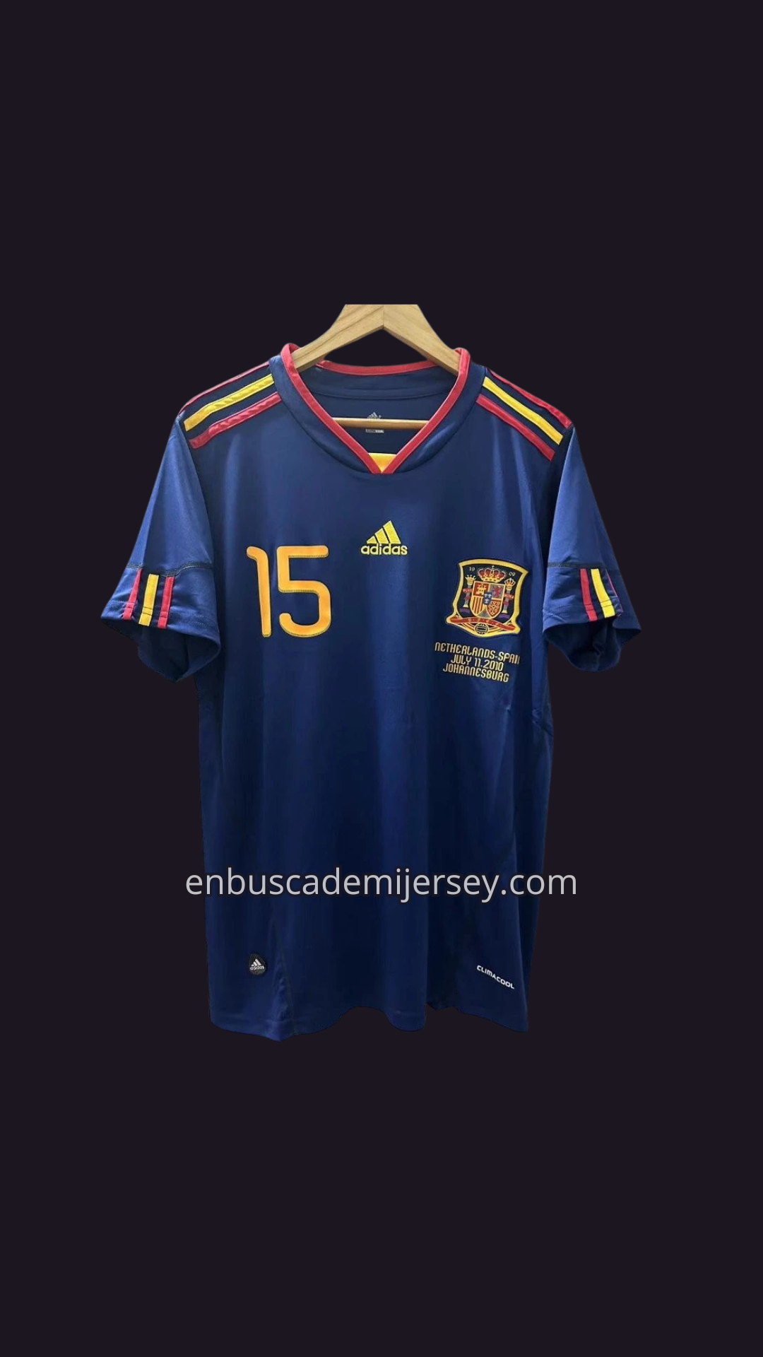 JERSEY VISITA ESPAÑA 2010